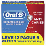 Pasta De Dentes Oral-b 1.2.3 Anticáriescreme